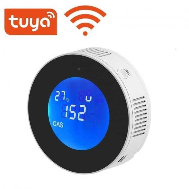 Бездротовий датчик витоку газу та температури Tuya Gas sensor Wi-Fi