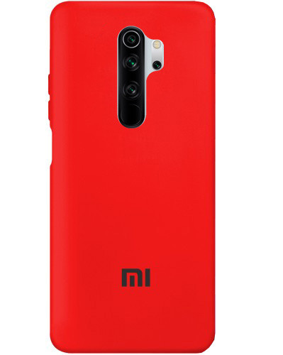 Чохол Silicone case Premium для Xiaomi Redmi Note 8Pro Red (01) червоний