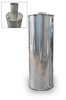 Бак для води на трубу димоходу AISI 304, 110 мм, 59 л