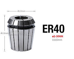 Цанга ER40-9 мм