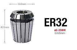 Цанга ER32-1 мм