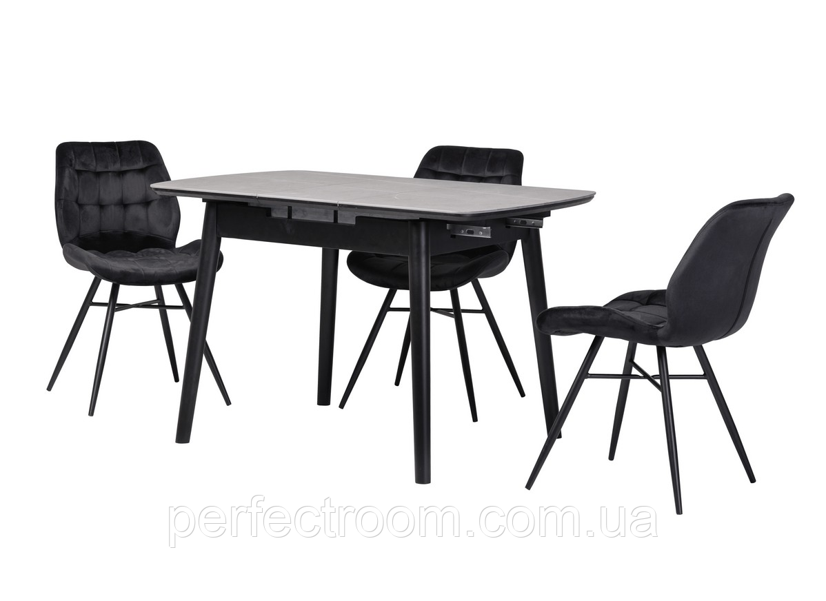 Стіл в вітальню Vetro TM-87-1 90-120*75*76, фото 1