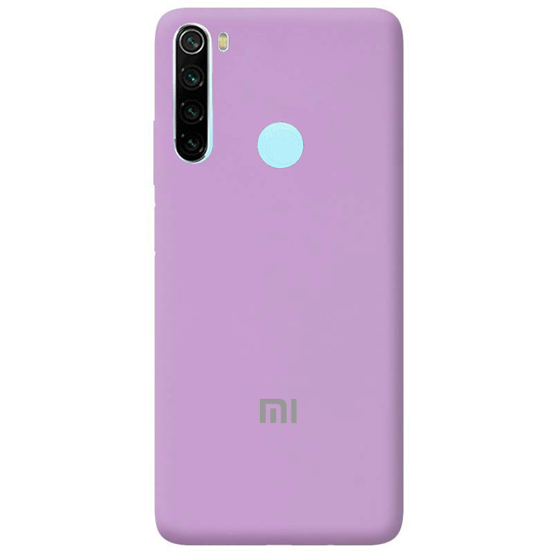 Чохол Silicone case Premium для Xiaomi Redmi Note 8T Blueberry (24) чорничний