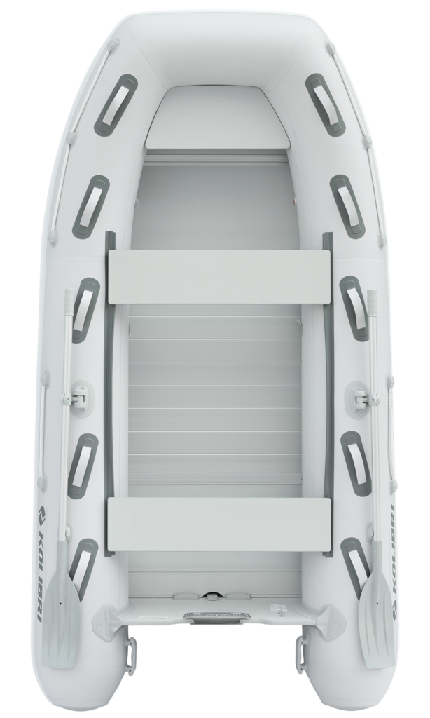 Надувная четырехместная лодка Kolibri КМ-330DXL с фанерным пайолом - фото 2 - id-p1544026701