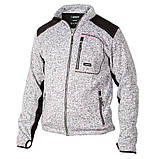 Куртка-кардиган утеплена робоча Sizam Oxford сіра S, фото 2