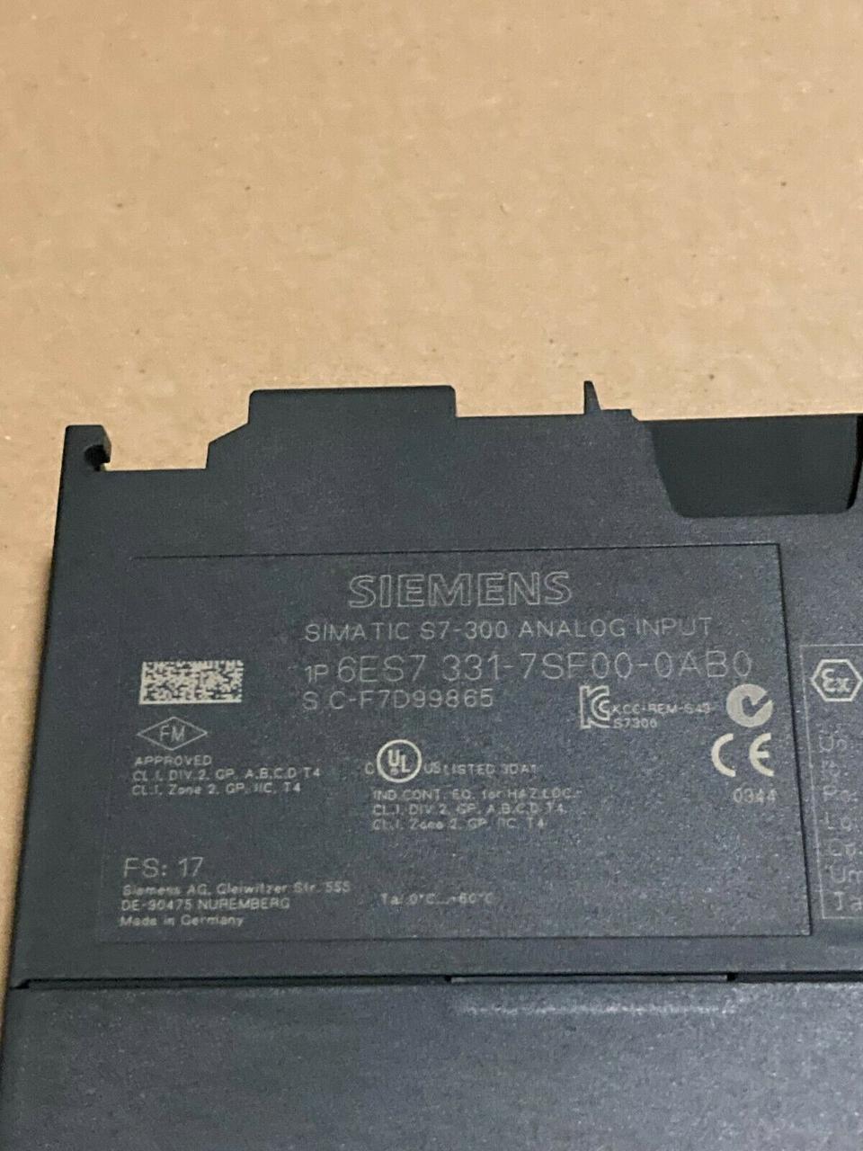 Siemens SIMATIC S7, analog input SM 331, 6ES7331-7SF00-0AB0 - фото 2 - id-p1544044811