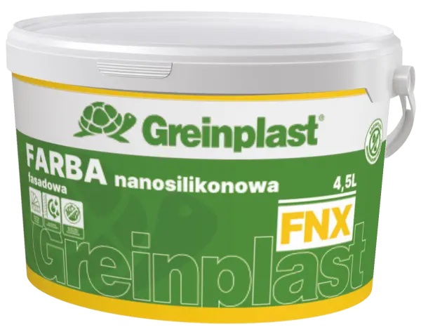 Фарба фасадна НАНОсиліконова Greinplast FNX 6,75 кг. база А