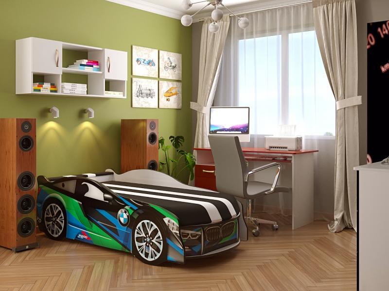 Ліжко машина SPACE Спейс 03, фото 1