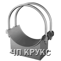 Опори ковзні двохомутові трубопроводів ТЕС та АЕС ОСТ 108.275.30-80