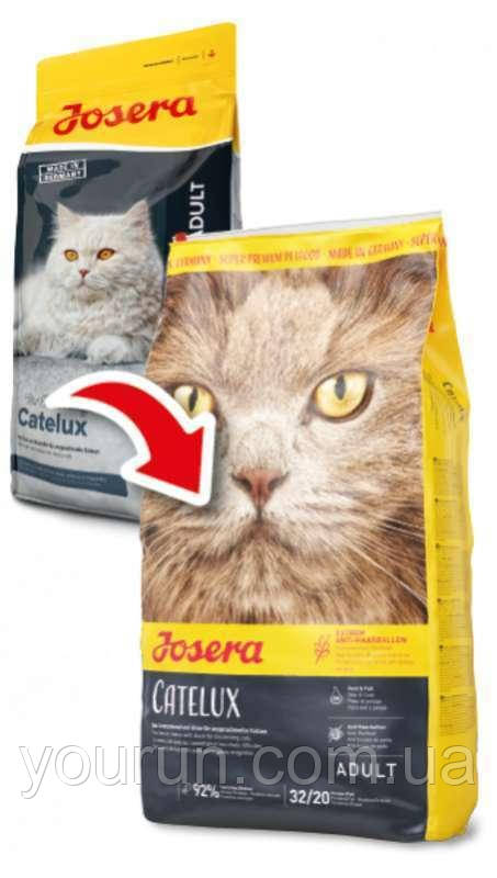 Josera (Йозера) Catelux - корм для привередливых кошек для выведения шерсти, утка картофель 10 кг - фото 3 - id-p605750097