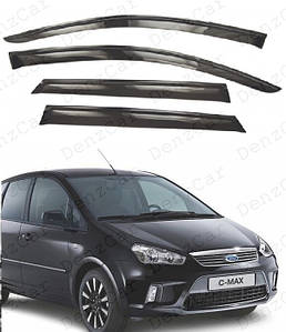 Вітровики Ford S-Max 2006-2010 (на скотчі)\Дефлектори вікон Форд С-макс