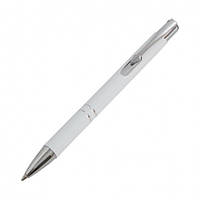 Ручка шариковая металлическая DUNA для лазерной гравировки логотипа Белый
