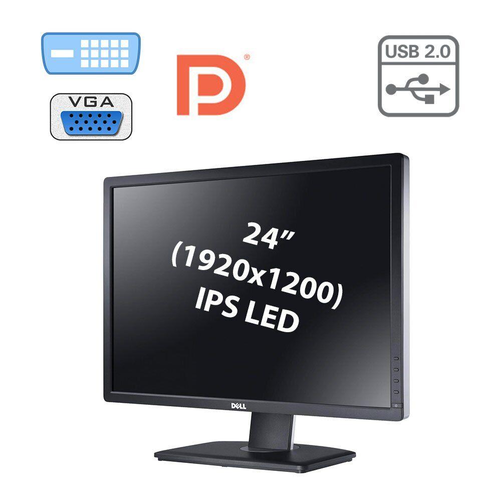 Монітор Dell Ultrasharp U2412Mb/ WUXGA (1920x1200 )/IPS/24 Дюйма
