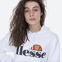 Худі Ellesse HOODIE Толстовка з лого Елліс на флісі, байці Кофта Кенгуру з кишенею Батник з капюшоном