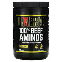 Аминокислоты из говядины 100% Universal Nutrition, 200 таблеток