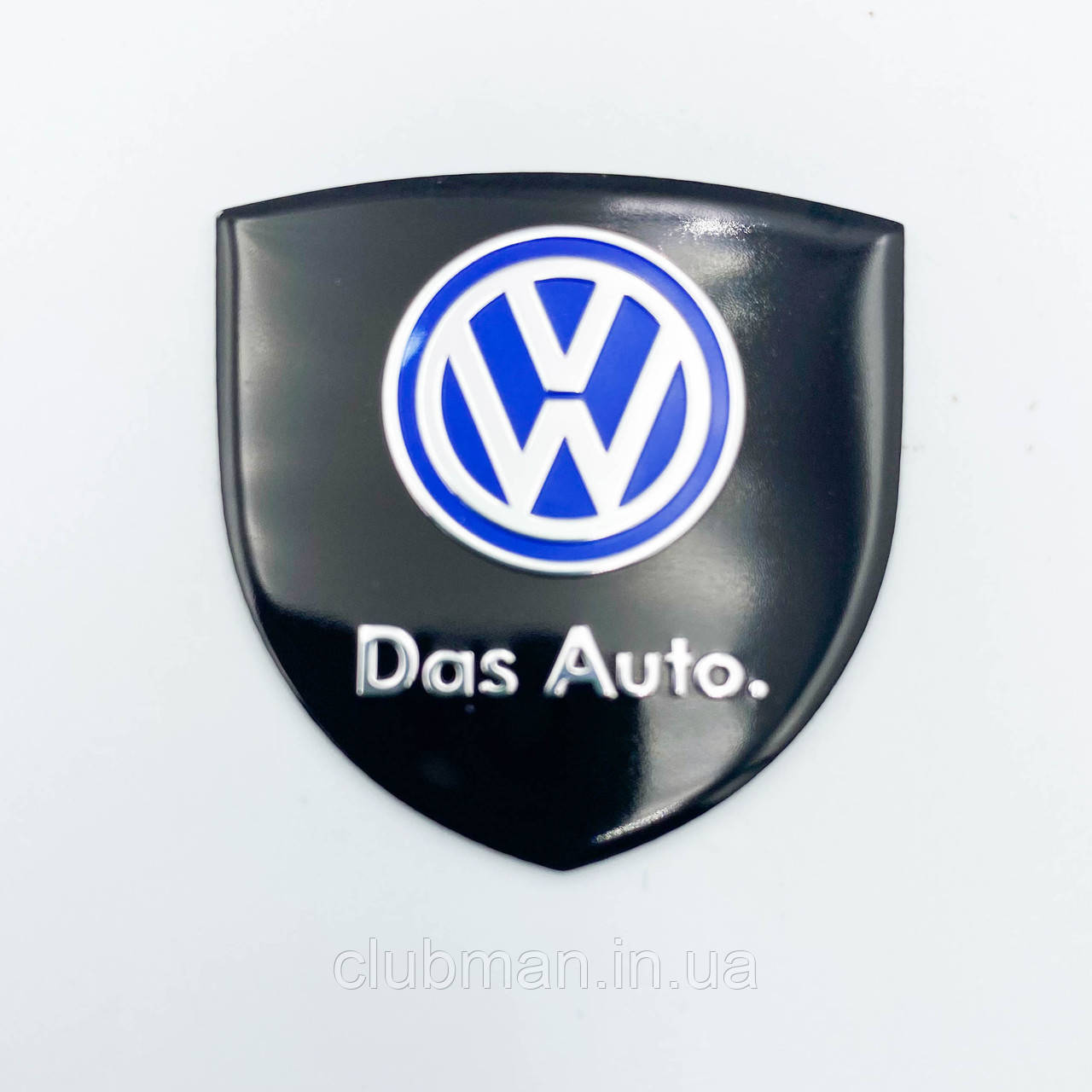 Металевий шильдик емблема Das Auto VW (Фольцваген)