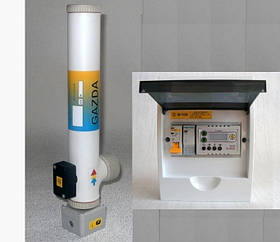Електродний водонагрівальний котел «ГАЗДА» Ке-1-6,0, 6-7,5 КВТ із комплектом автоматики Люкс