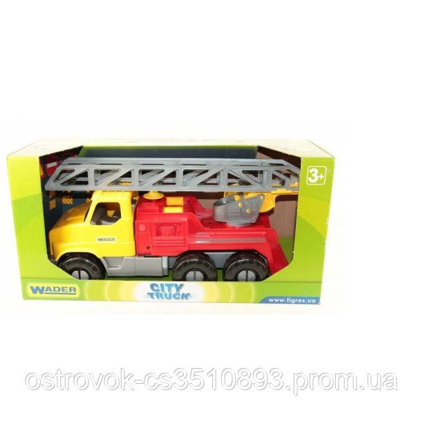 Авто "City Truck" пожежна в коробці машина (ID#1544122892), ціна: 473 ...