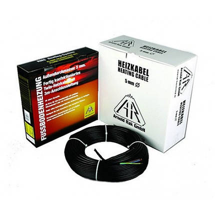 Комплект кабель Arnold Rak 30 W/m (ø 5 мм) + терморегулятор програмований EcoReg М6.716 0,8 м2 (250 Вт), фото 2