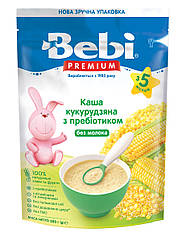 Каша безмолочна Кукурудзяна Bebi Premium, 200 г подарунок