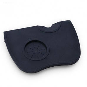 Килимок для темперування кави чорний