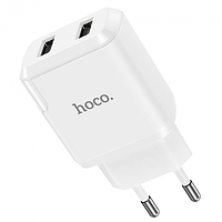 Сетевое зарядное устройство Hoco 2USB Hoco N7 Speedy 2.1A White