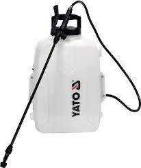 Обприскувач рюкзаковий акумуляторний: бачок-12 л, продуктивність-1,5 л/хв (БЕЗ АКУМУЛЯТОРА) Yato YT-86211, фото 1