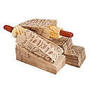 Упаковка для французького хот-дога серія "Fast - Food" 160х70х40 (упаковка 1000 шт), фото 5