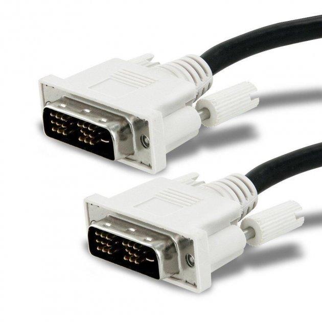 Кабель для монітора шнур DVI — DVI single link (18+1), 2 ферити, 1.8 м Samsung, фото 1