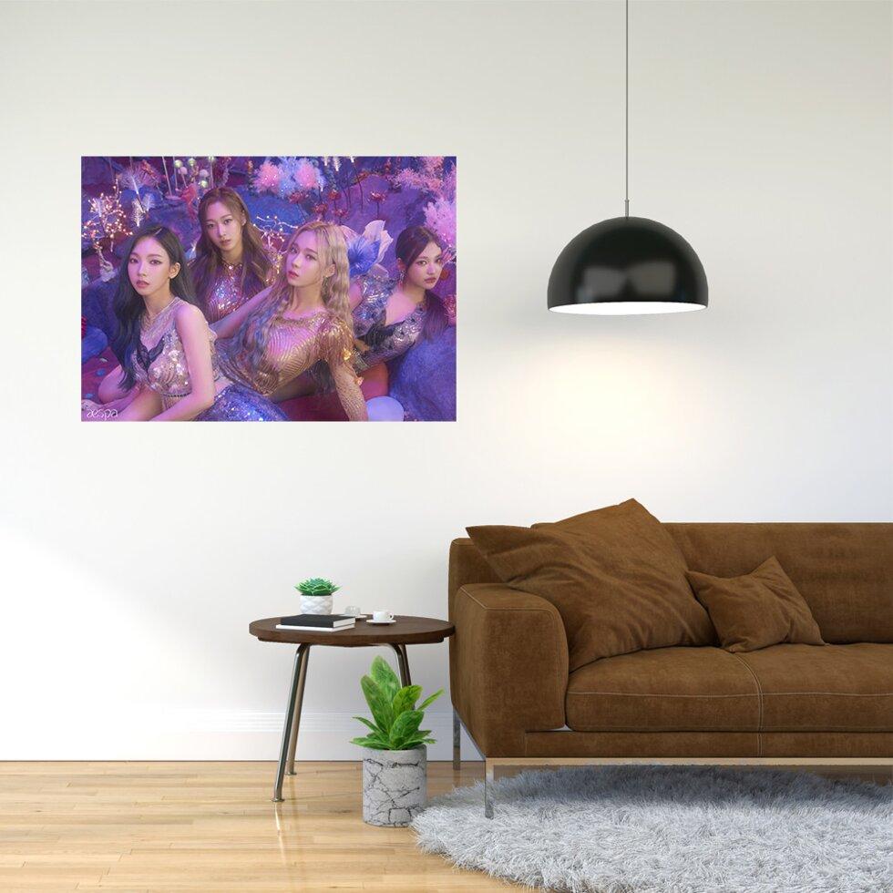 Плакат-постер з принтом "Aespa Му (музичний гурт)" А2