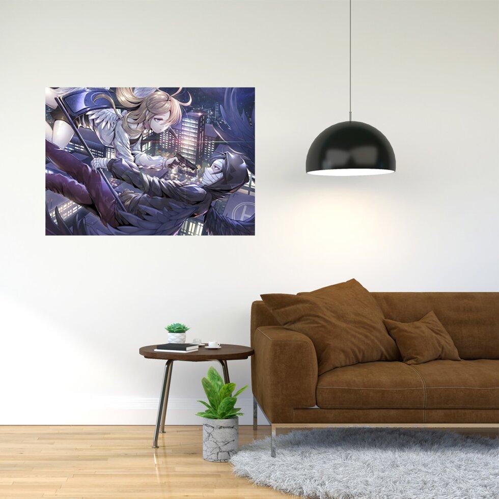 Плакат-постер з принтом "Angels of Death (Ангел Кровопролиття Комп'ютерна гра) 2" А2