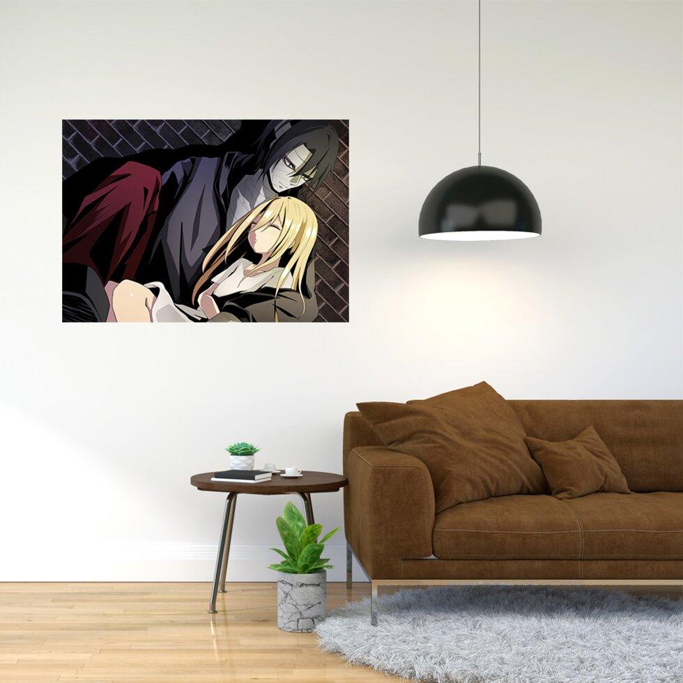 Плакат-постер з принтом "Angels of Death (Ангел Кровопролиття Комп'ютерна гра) 3"  А2