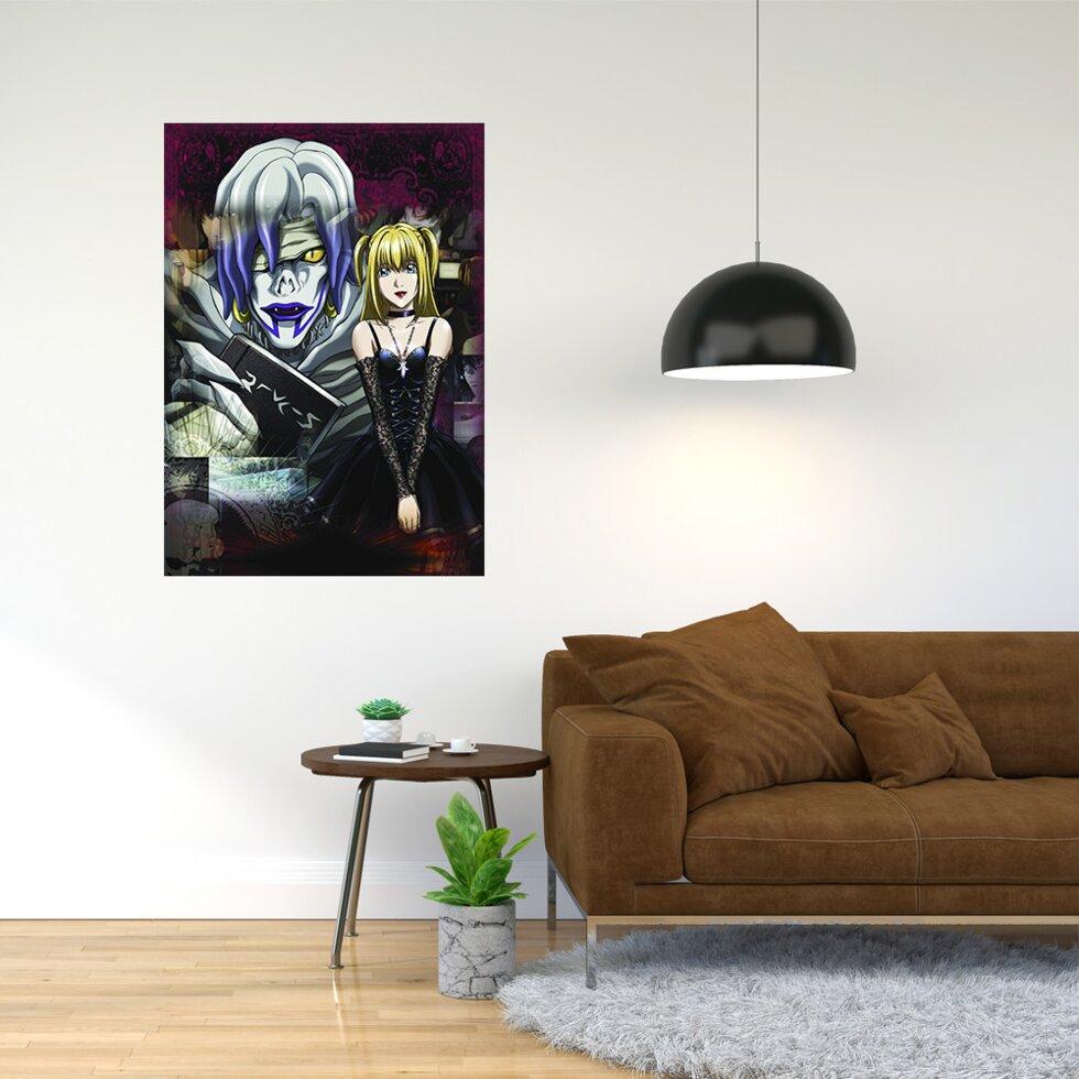 Плакат-постер з принтом "Death Note - Зошит смерті (манга, аніме серіал) 1" А2