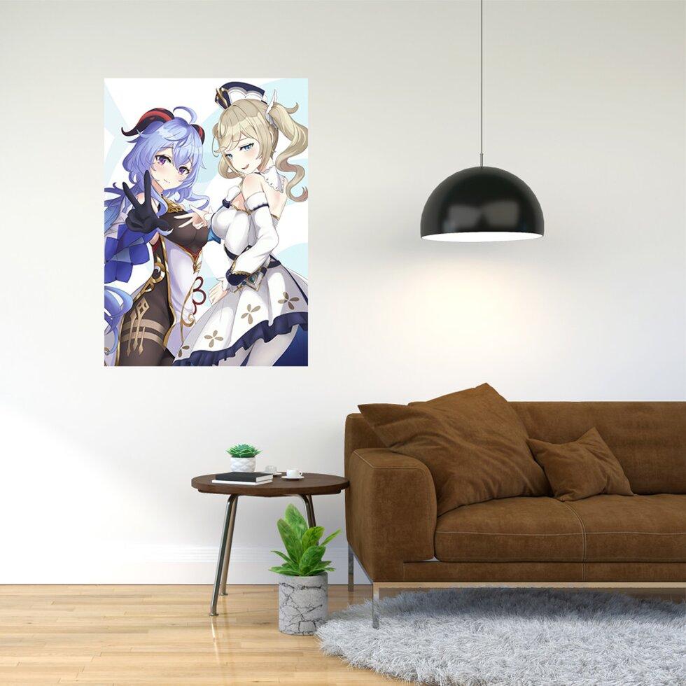 Плакат-постер з принтом "Геншин Удар - Genshin Impact (комп'ютерна гра) 3" А2