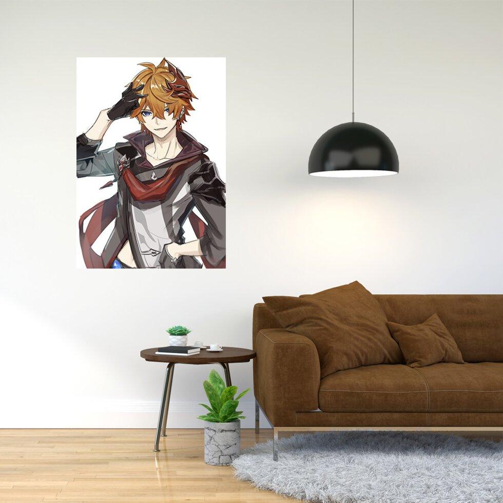 Плакат-постер з принтом "Геншин Удар - Genshin Impact (комп'ютерна гра) 6" А2