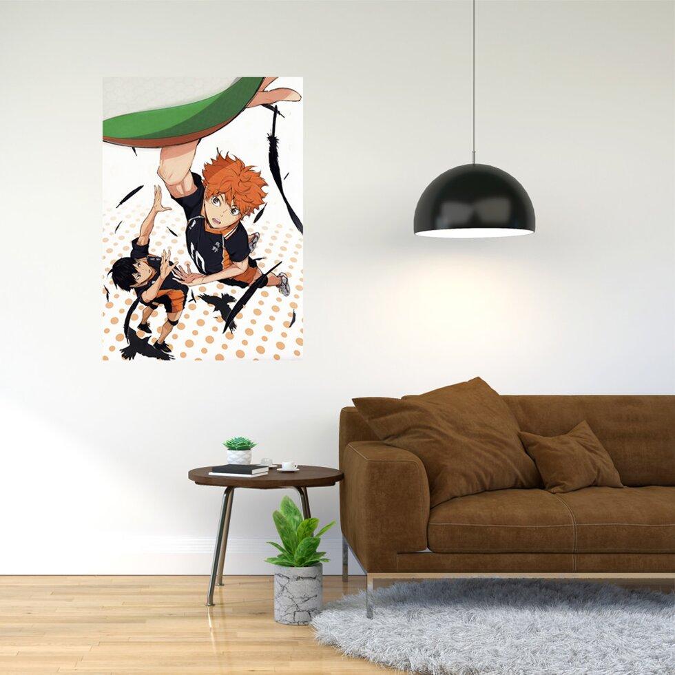 Плакат-постер з принтом "Haikyuu - Волейбол (спортивна манга, аніме) 6" А2