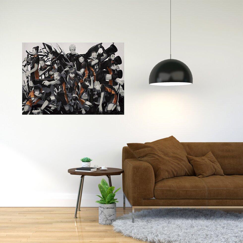 Плакат-постер з принтом "Haikyuu - Волейбол (спортивна манга, аніме) 11" А2