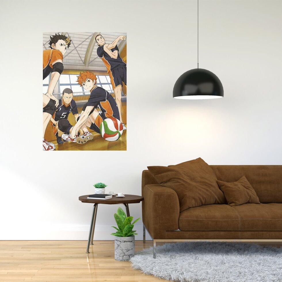 Плакат-постер з принтом "Haikyuu - Волейбол (спортивна манга, аніме) 16" А2