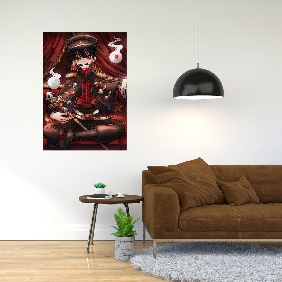 Плакат-постер із принтом "Jibaku Shounen Hanako-kun - Туалетний хлопчик Ханако-ку (манга, аніме) 5"