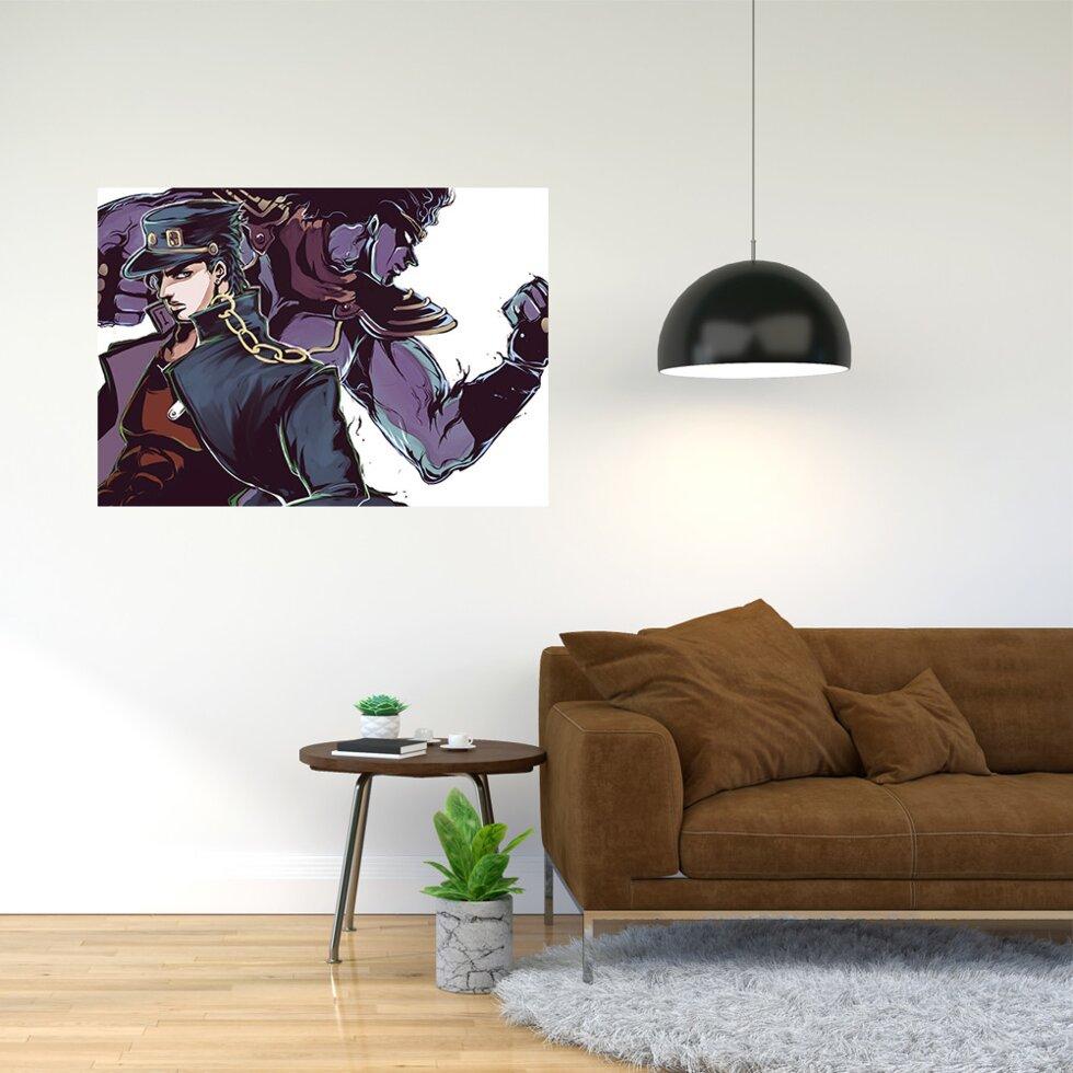 Плакат-постер з принтом "Неймовірні пригоди ДжоДжо - JoJo no Kimyou na Bouken (аніме) 2" А2