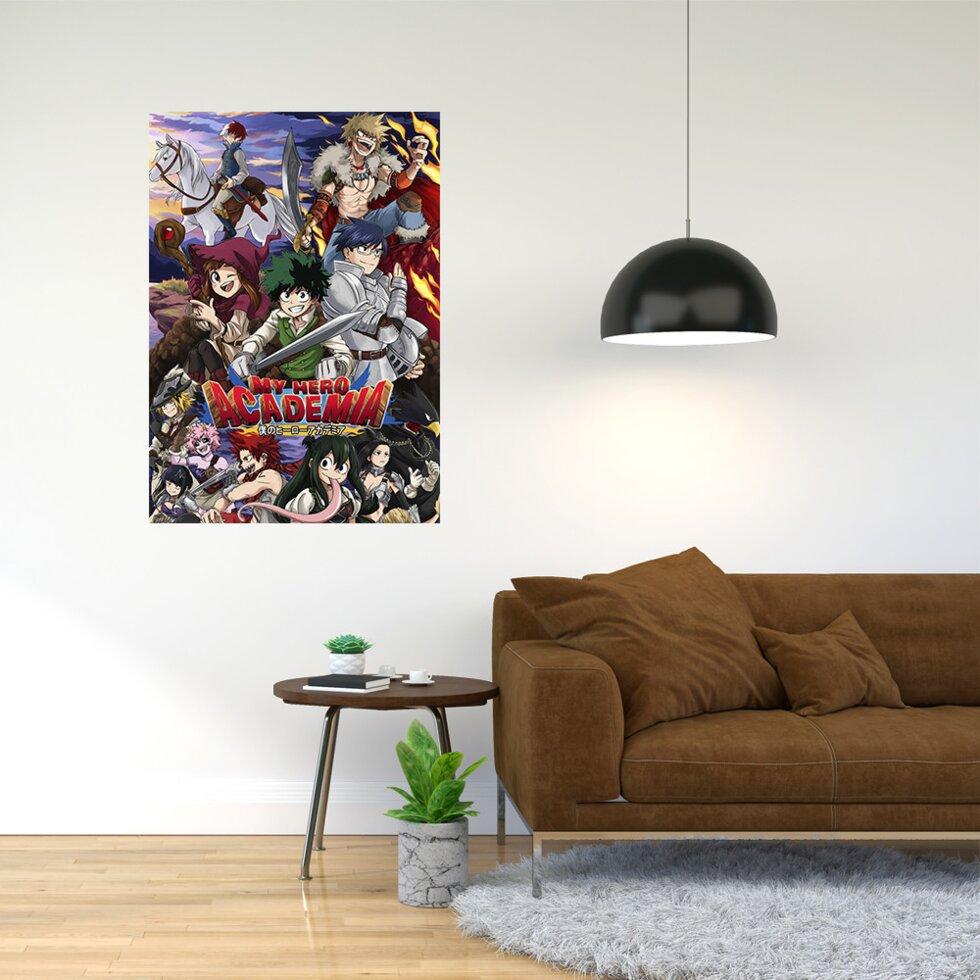 Плакат-постер з принтом "My Hero Academia - Моя геройська академія (манга, аніме) 4" А2