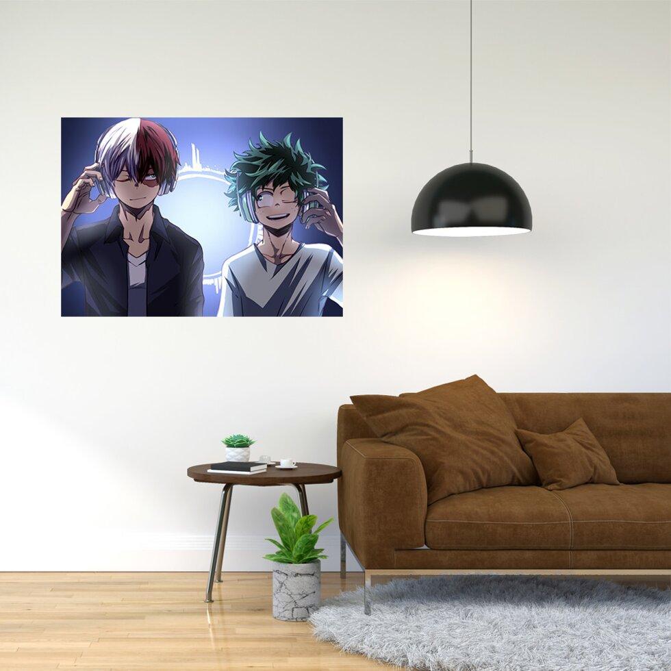 Плакат-постер з принтом "My Hero Academia - Моя геройська академія (манга, аніме) 9" А2