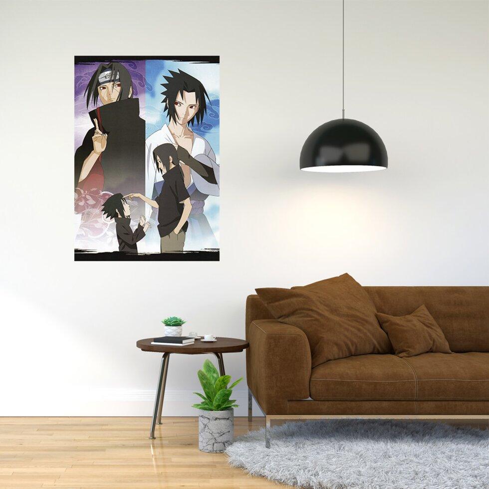 Плакат-постер з принтом "Naruto - Наруто (сенен-манга, аніме) 7"