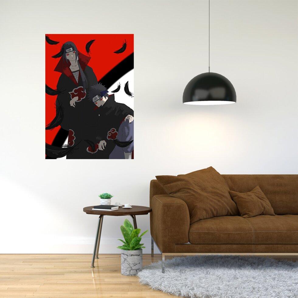 Плакат-постер з принтом "Ітаті Утіха. Naruto - Наруто (манга та аніме-серіал) 3" А2