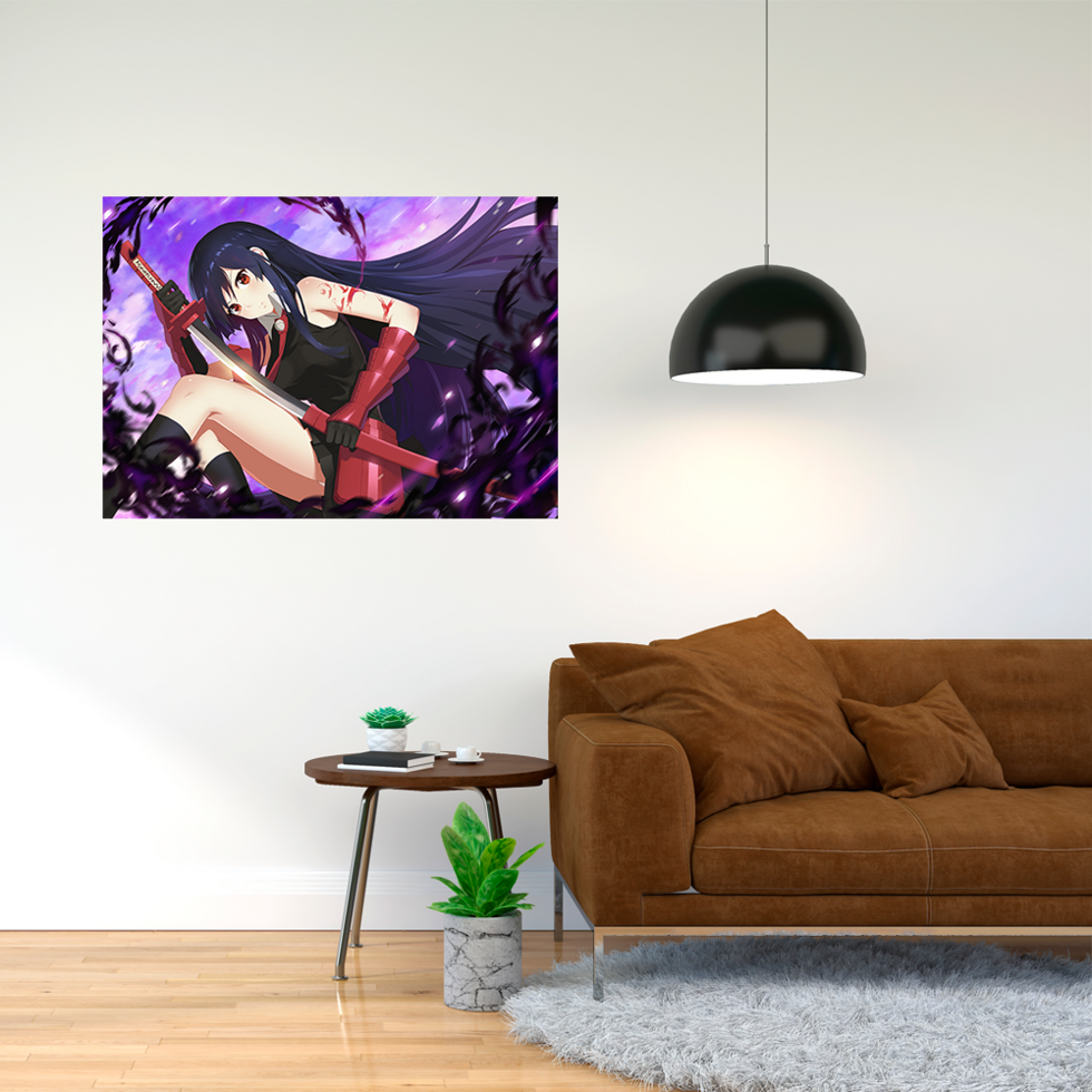 Плакат-постер із принтом Akame ga Kill! Акаме га кіру! А2, фото 1