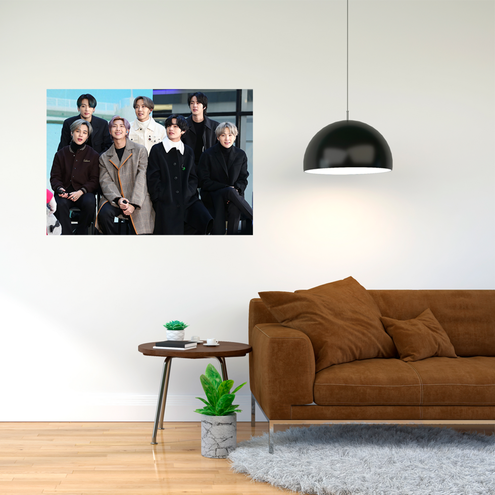 Плакат-постер А4 з принтом BTS (5) А2