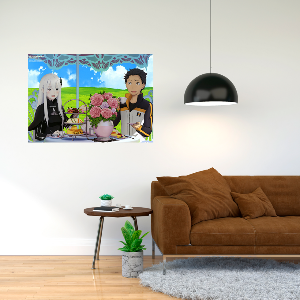 Плакат-постер А3 з принтом ReZero 2 А2, фото 1