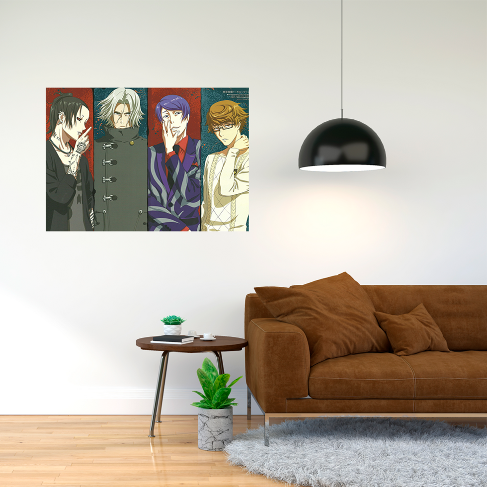 Плакат-постер А3 з принтом Tokyo Ghoul - Токійський гуль 16