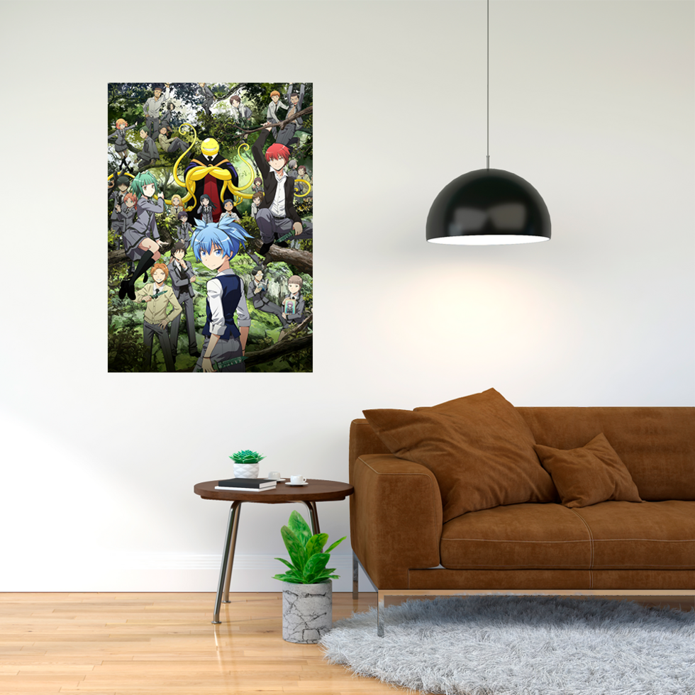 Плакат-постер А4 з принтом Аніме Клас убивць - Ansatsu Kyoushitsu А2, фото 1