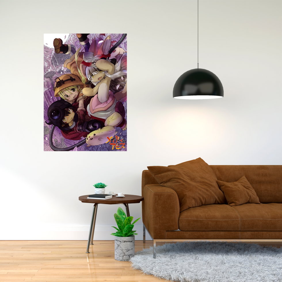 Плакат-постер А4 з принтом Створений у Безодні Світанок глибокої душі Made in Abyss the Movie Dawn of the Deep 2, фото 1